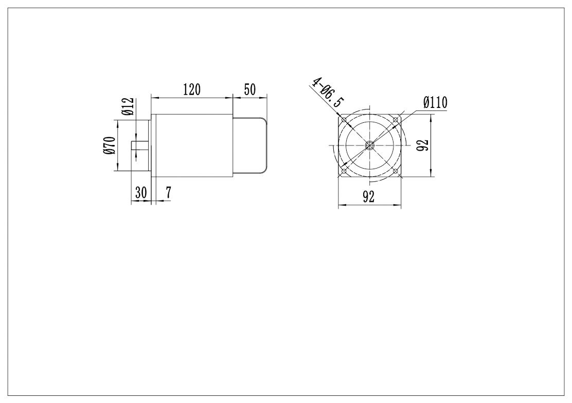 直流伺服電機(jī)92SYX-200