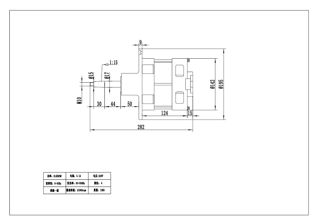  離心機(jī)電機(jī)MJ60-07505ZF